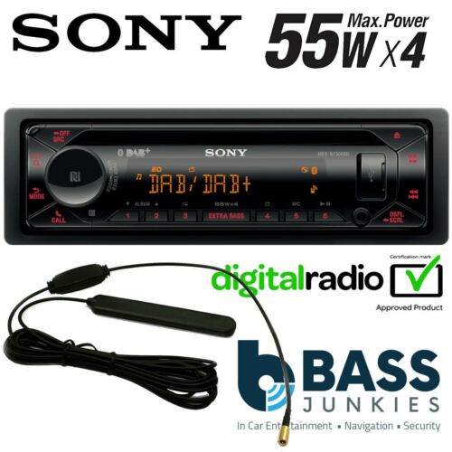 Sony MEX-N7300BD DAB Radio CD MP3 Bluetooth iPhone USB Car Stereo Aerial REFURB - Picture 3 of 4