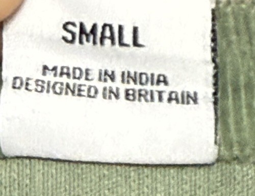 Mono Lucy & Yak Original Orgánico Pana Peto En Verde Bosque PEQUEÑO✨ - Imagen 5 de 6