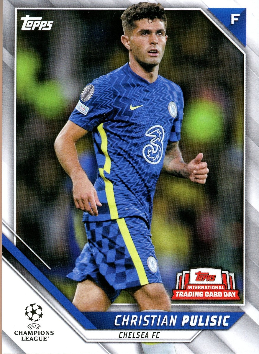 世界6枚！PULISIC プリシッチ MEMORABILIA パッチカード 2021-22 Panini Prizm Premier League - Signatures Christian