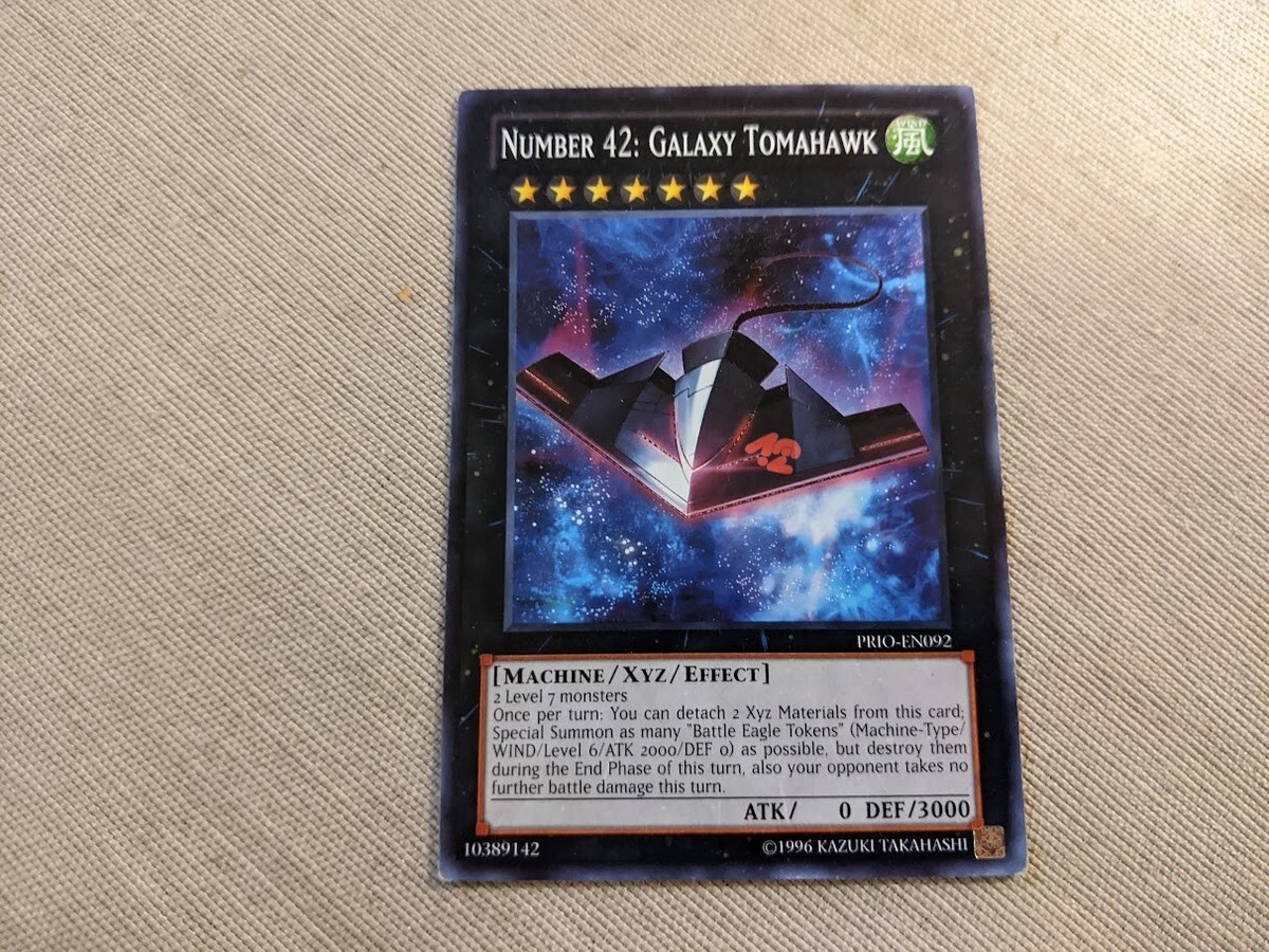 Lightly Played Condition- Number 42: Galaxy Tomahawk - PRIO-EN092