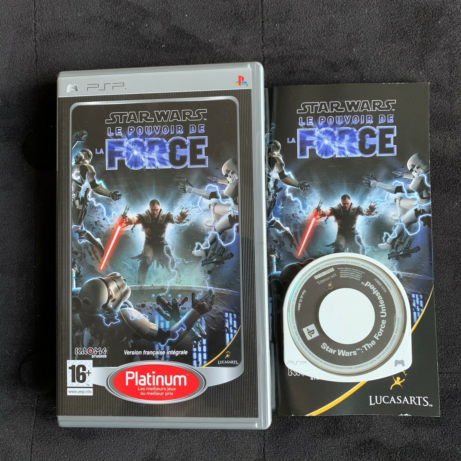 Star Wars Le Pouvoir de la Force - Jeu Playstation PSP Complet TBE
