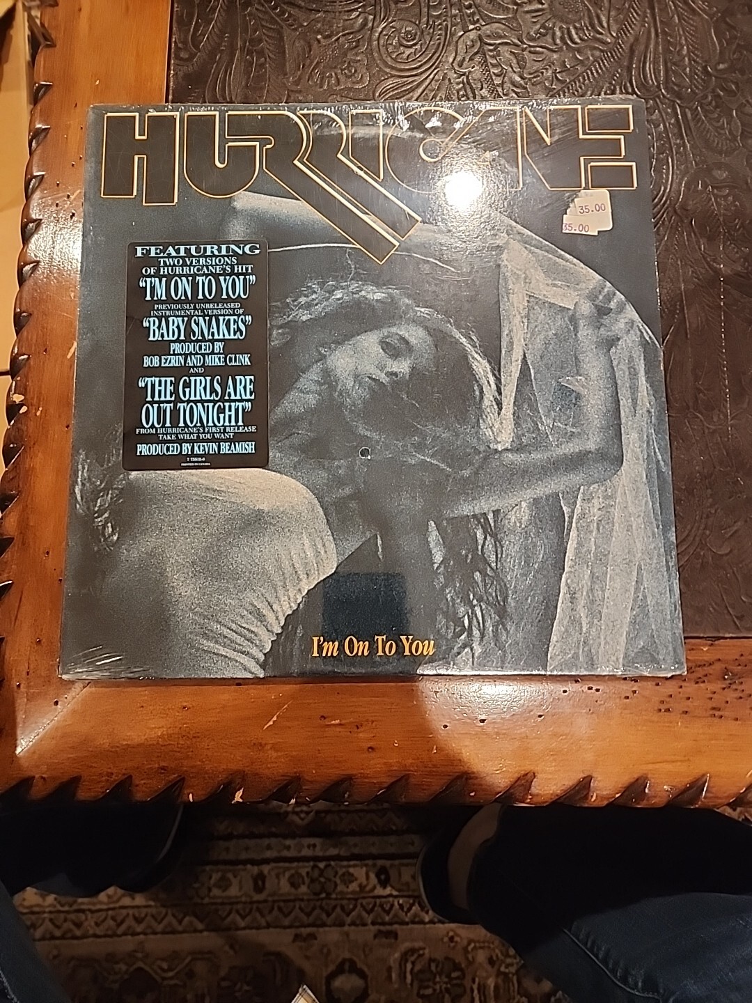 Hurricane I’m On To You 12” Lp Sealed Hype Sticker