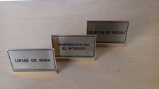 Occasion - Lot Trois Plaques