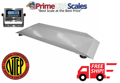 5 Year Warranty Prime NTEP Cattle Livestock & Animal Vet Scale 5000 lb x 1 lb