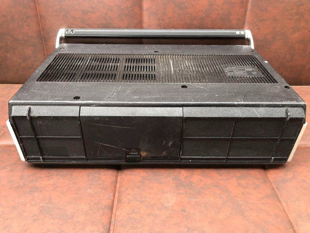 SONY CF-1980☆ SONY CF-1980 Retro Radio Cassette Player Boombox Black from