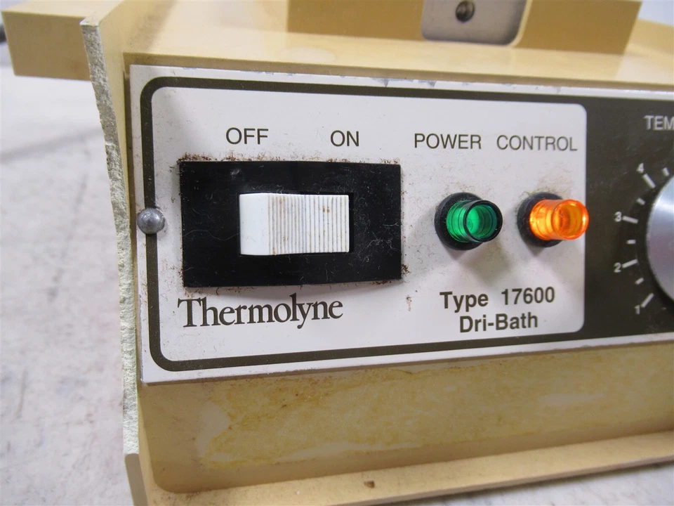 Thermolyne Tipo 17600 Dri-Bath DB17615 con Bloque de Calor 20 Posiciones  Foto 2 de 4