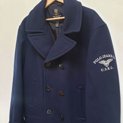 Polo Ralph Lauren U.S.R.L. Patch Nautical Double-Breasted