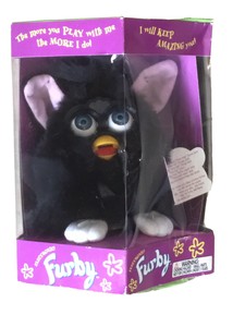 all black furby