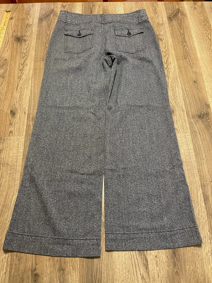 Fashion Bug Pants, Women's Size 12, Gray, Bootcut, Flat Front - Image 2 of 4