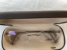 SILHOUETTE  Blend 5555 HC 8640 Fossil Gray 52.19.140 Eyeglass Austria NEW