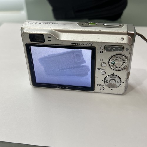 Sony Cyber-Shot W80 Digital Camera Untested For Parts Only - Picture 4 of 11