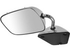 TRQ 95HG52N Mirror Fits 1978-1996 Chevy G30 Manual Stainless Steel Finish Mirror