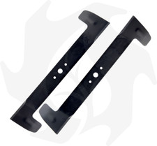 Coppia lame lama di ricambio per trattorino tagliaerba Castelgarden TwinCut 102