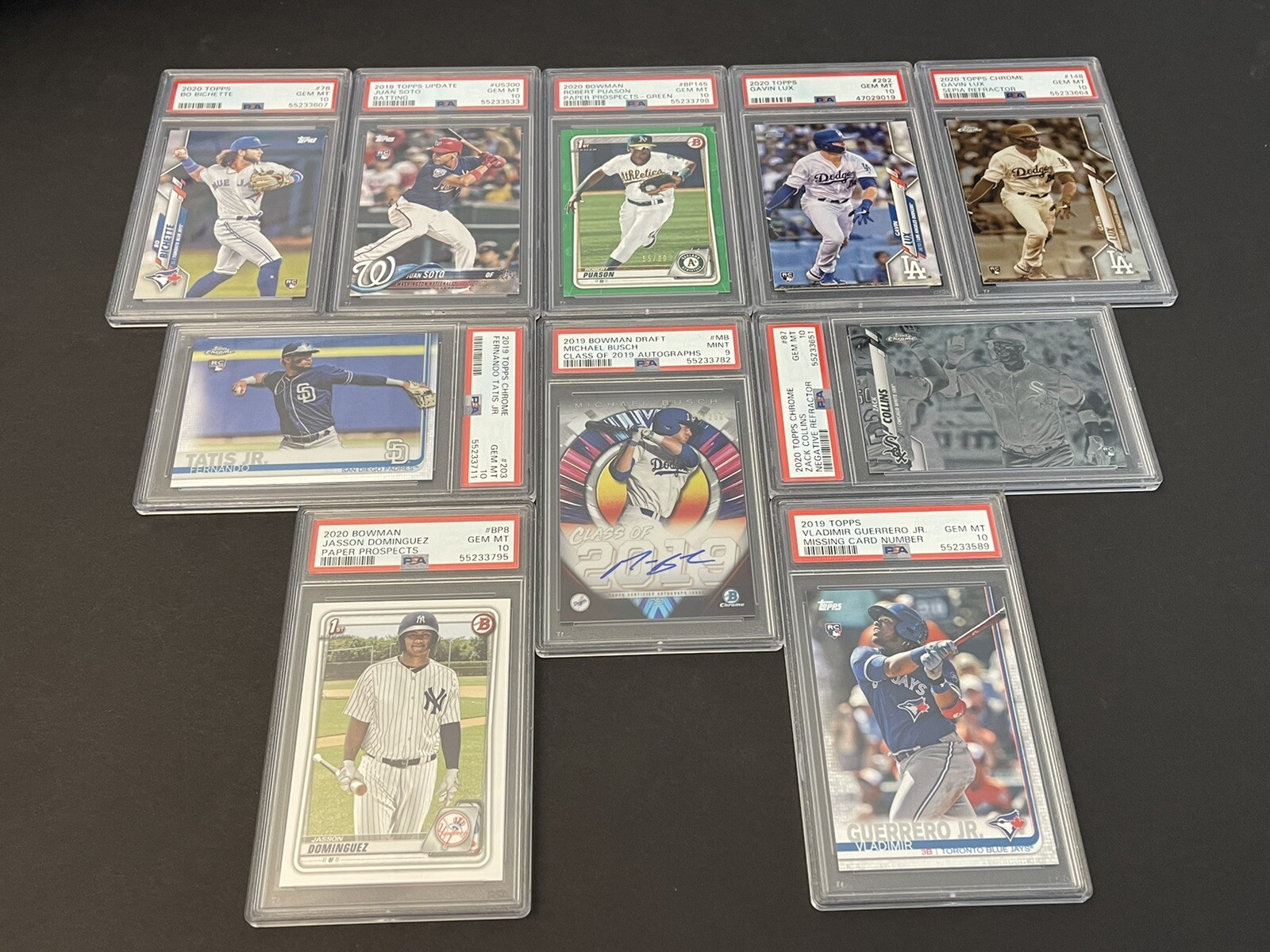 MLB Baseball Hot PacksThe Best15 Cards5 RookiesLook for 1/1Mem