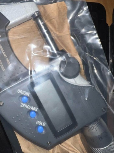 Unused Mitutoyo Digimatic Micrometer MDC-25PX 0-25mm 0.001mm with Case Japan F/S - Picture 6 of 6