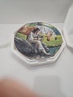 Lot Of 4 Hamilton Collection Decorative Plates Native American Themed Art W/Coa