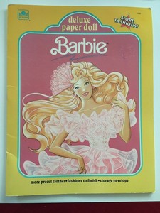 Download 1990 Mattel Barbie Paper Doll/Coloring Golden Book Uncut ...
