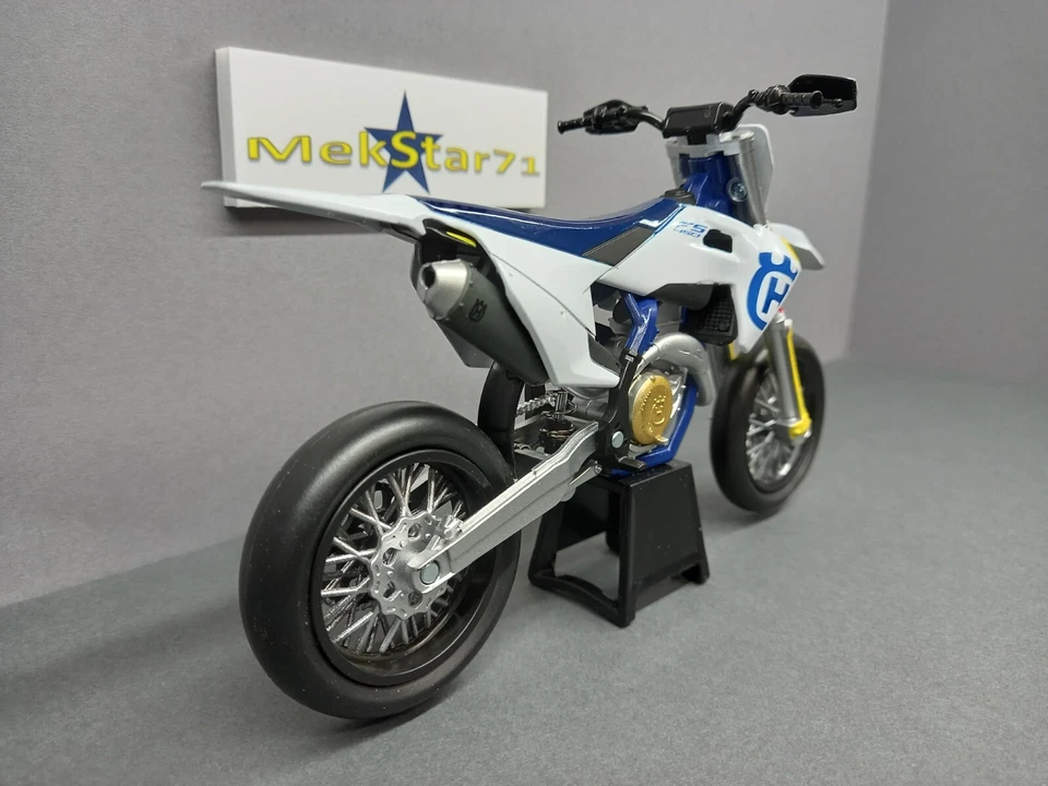 1/12 NewRay Husqvarna FS 450 2019 Supermoto Motard - Immagine 4 di 4