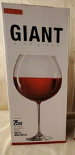 NEW GIANT WINE GLASS 25 oz. RARE 🍷 UNDICI Brand -Original Boxed WHOLESALE
