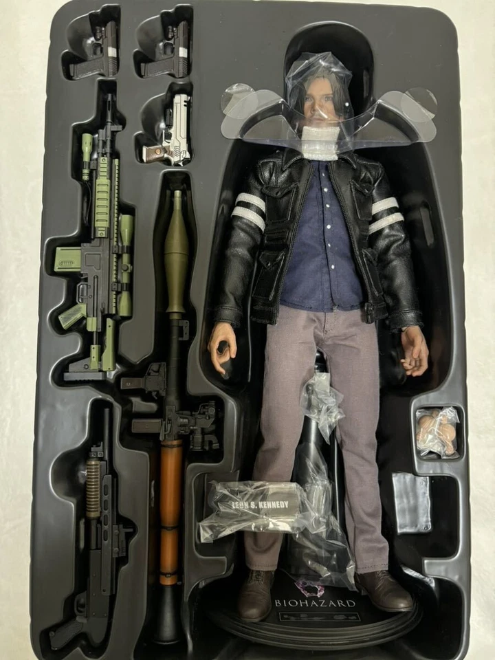Videojuego Obra Maestra "BIOHAZARD 6" Leon S Kennedy 1/6 de Japón Envío Gratis Usado Foto 3 de 4