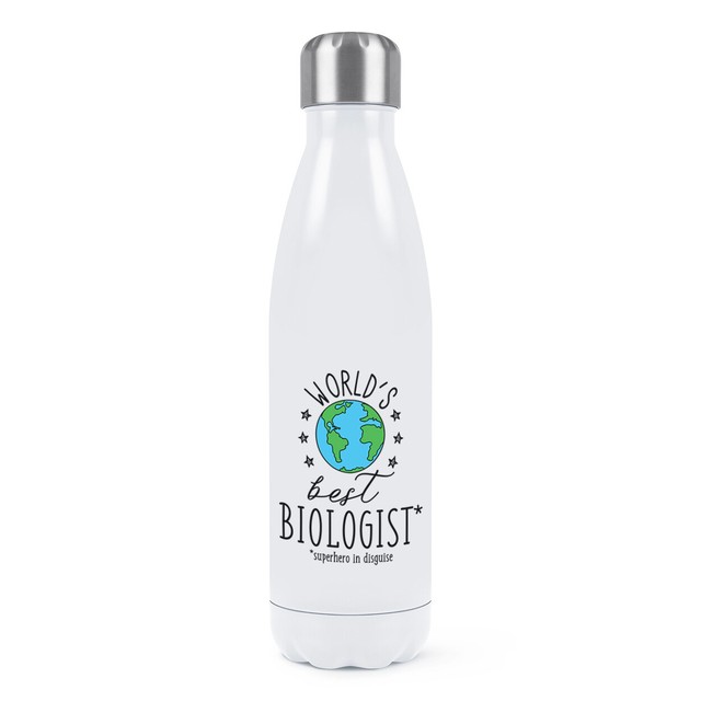 World's Best Biologist Double Wall Water Bottle Favourite Biology