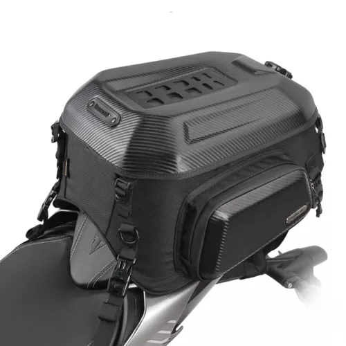 Rhinowalk Motorcycle Travel Luggage Expandable motorcycle tail bag 35LWaterpr...
