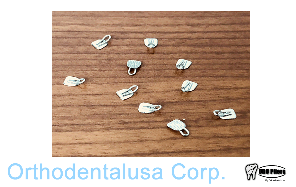 10 Pcs Orthodontic Traction Hook Rectangular Base/ Caplin Hooks