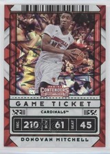 2020 Contenders Draft Picks Game Ticket Green Explosion Donovan Mitchell #43 8em