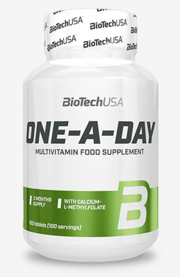 Multivitamin Tablets 100 Count | Vitamins & Minerals | Vegan | Once Daily