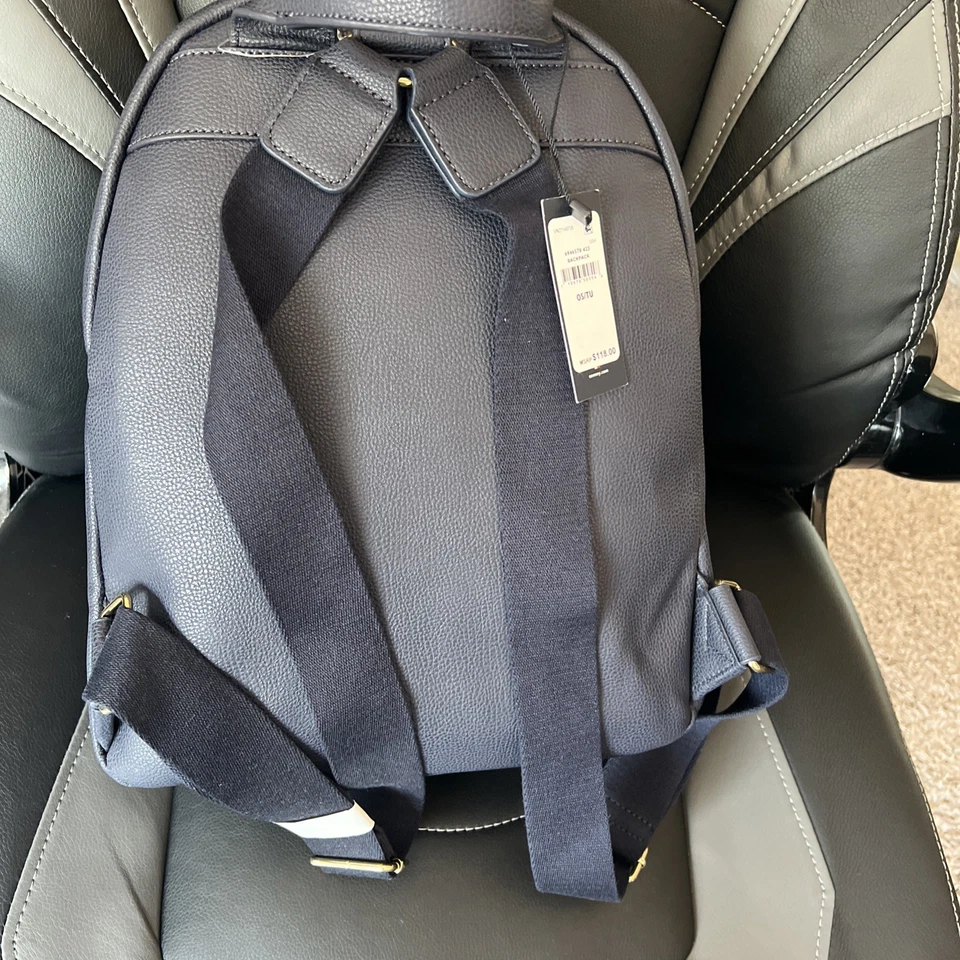 Mochila Tommy Hilfiger roja/azul/blanca tamaño completo Foto 4 de 4