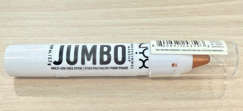NYX PROFESSIONAL MAKEUP Jumbo Multi-Use Face Highlighter Stick, 06 Flan SEALED