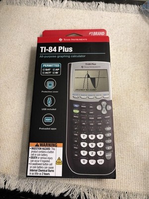 Texas Instruments TI-84 Plus Graphing Calculator - Black