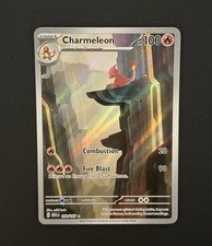 Carta Pokémon TCG Charmeleon Viola Scarlatto-151 169/165 Edizione Inglese
