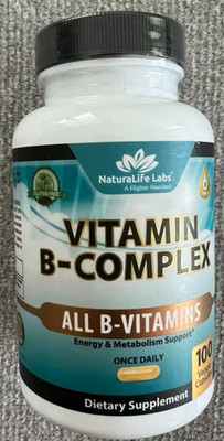 NaturaLife Labs Vitamin B-Complex with Vitamin C, Buy 2 get 3