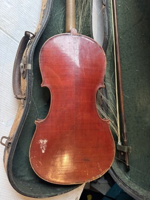 Violin: ''Copy Of Antonius Stradivarius Made In German