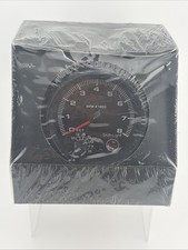 3.75 12v Car Vehicle Tachometer Gauge Blue Led 0-8000 Rpm Auto Meter 