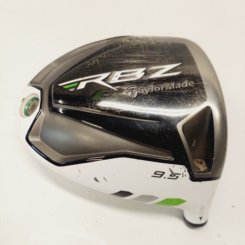 TaylorMade RBZ 9.5 RocketBallz Driver Head Only Right Handed Used Cracked Face