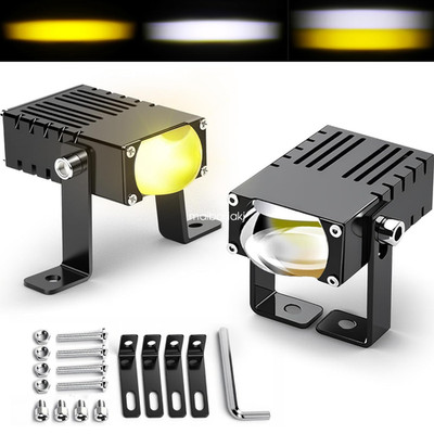 Para Jeep Wrangler Luces Antiniebla LED Super Brillantes Barra Delgada Hi-Lo A+
