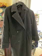 Bugatti Sport Mens Wool Overcoat Outwear Wint...