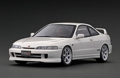 Zündmodell 1/18 Honda DC2 Integra Type-R mit Volk TE-37 Felgen selten