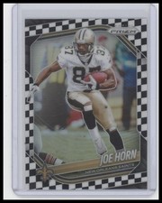 2025 Panini Prizm #201 Joe Horn Black and White Checker