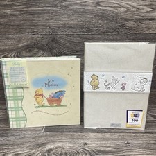 Hallmark Classic Winnie the Pooh Photo Album Holds 100 4x6 Lot Of 2