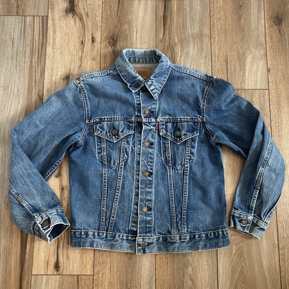Vintage Levi's Type III Big E 70505 36 Denim Blue Jean Vintage Levi's Type III Big E 70505 36 Denim Blue Jean