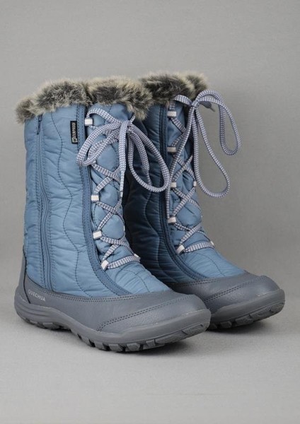 Women Quechua Boots Turquoise Nylon 35