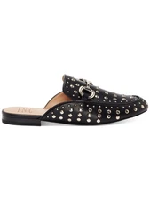 INC Womens Black Bit Equestrian Inspiration Gilia Round Toe Slip On Mules 6.5 M