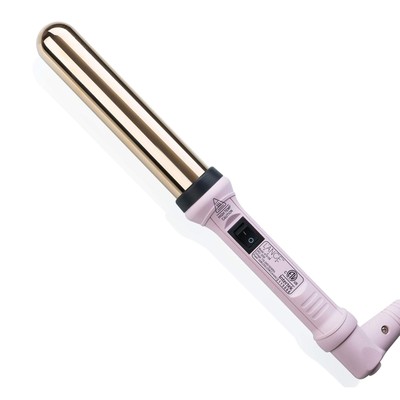 L'ange Hair Ondulé Curling Wand - Blush 32mm | Tourmaline-Infused, Titanium and