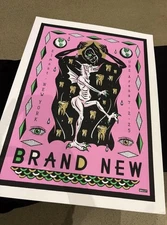 Brand New Arena 2025 Tour Poster reprint