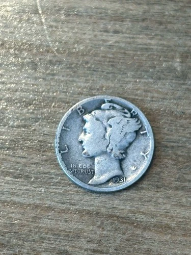 1931S Mercury Dime VG