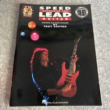 Troy Stetina Speed Mechanics for Lead Guitar   Book with SEALED Audio CD