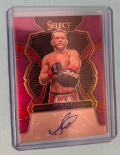 2023 Panini Select UFC Petr Yan Purple Prizm Auto Card #SG-PYN/49 - UFC Champ